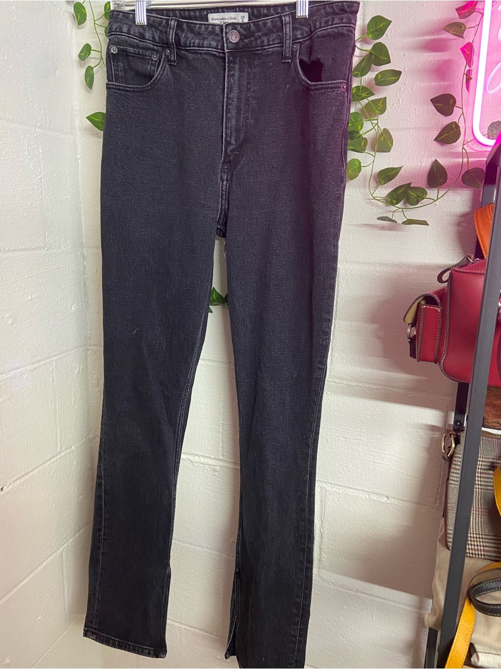 Abercrombie & Fitch Black High-Rise Skinny Jeans - Curve Love